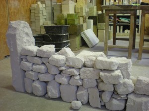 Muret du jeu de l'apprenti maçon