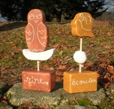 TOTEM EN PIERRE