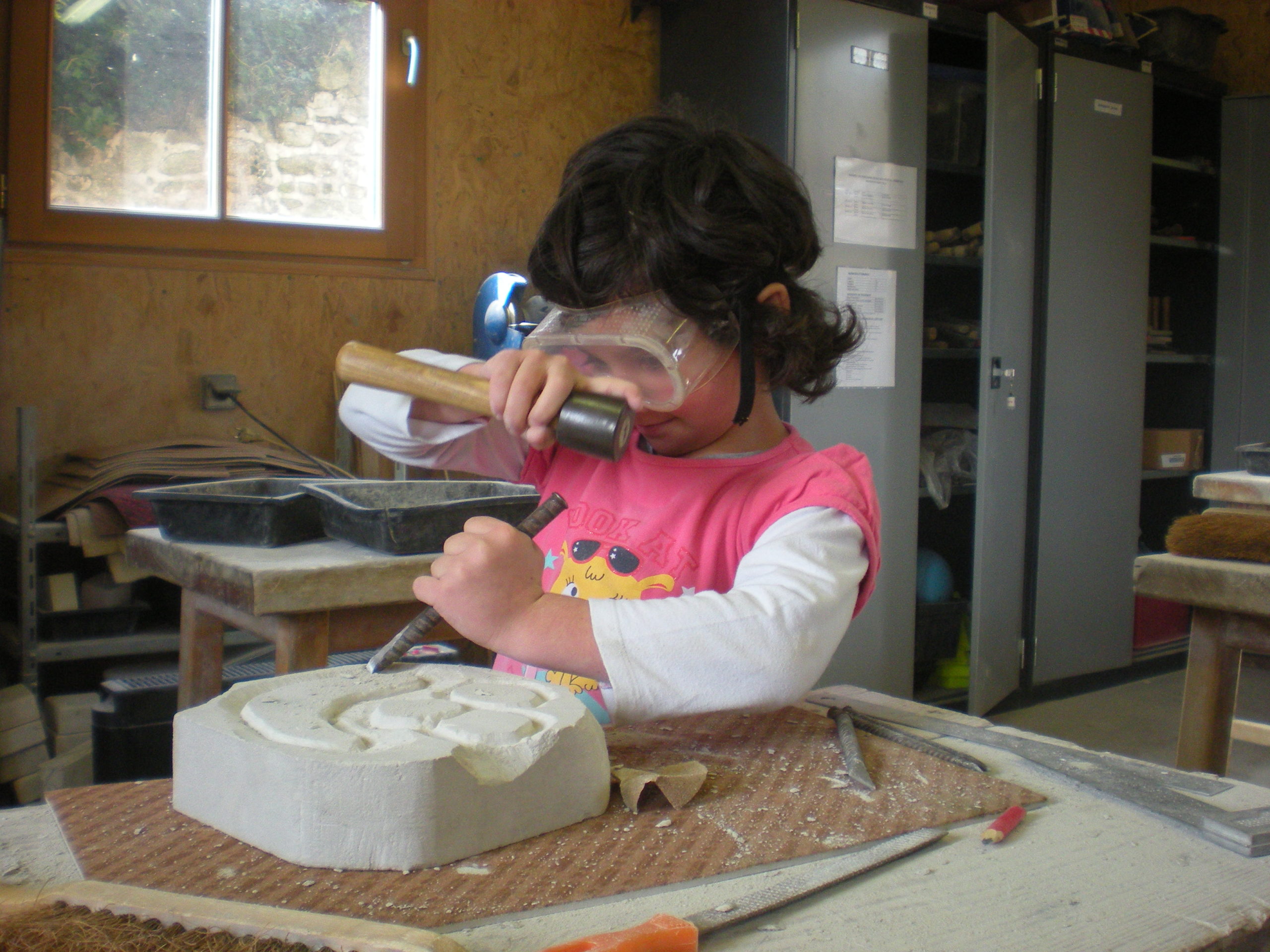 Atelier sculpture vacances de fevrier