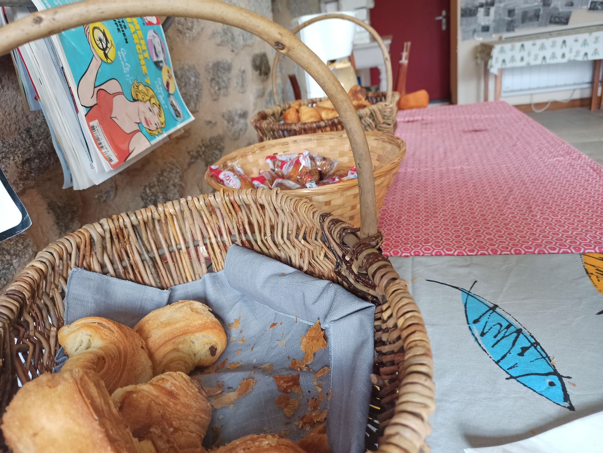 buffet de petit déjeuner